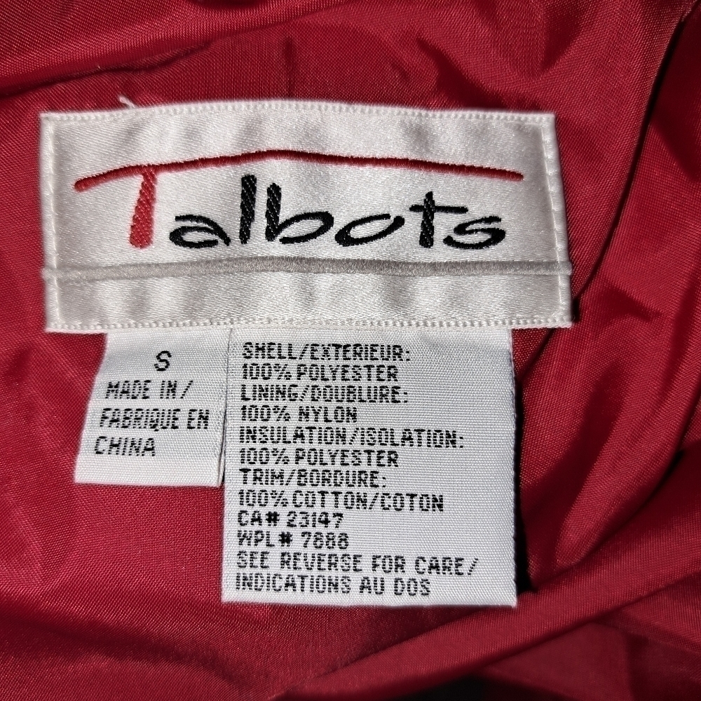 Talbots coat size small - Picture 9 of 10